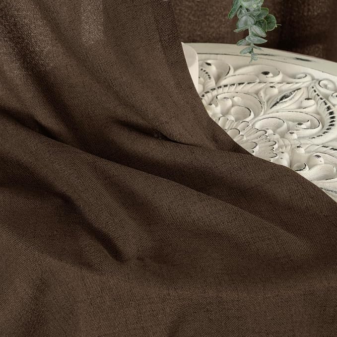YoungsTex Linen Curtains 90 Inch Length - Image 8