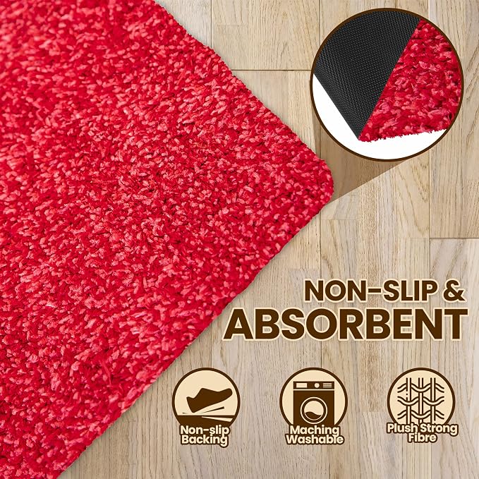 Premium Microfiber Indoor Door Mat – 20"x30" Washable Entry Mat, Waterproof - Image 5