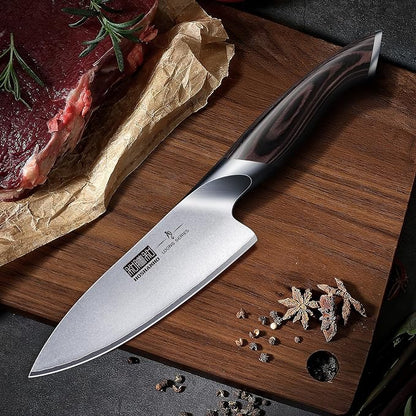 HOSHANHO 6 inch Kitchen Knife in Japanese High Carbon Steel, Professional - Image 7