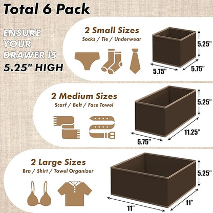 Simple Houseware Underwear Drawer Organizer - Image 2