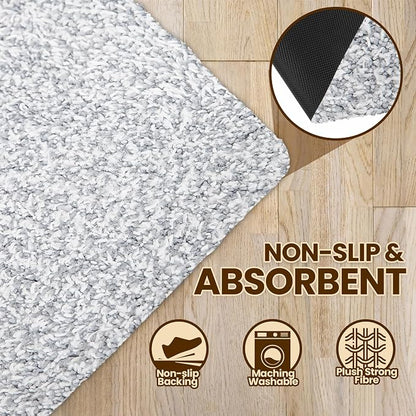 Premium Microfiber Indoor Door Mat – 20"x30" Washable Entry Mat, Waterproof - Image 5