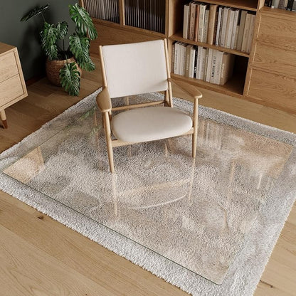 Koonmi Tempered Glass Chair Mat 46"x55" - Image 4