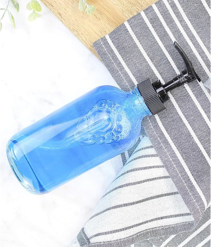 Cornucopia Brands 8oz Clear Glass Pump Bottles, Great as Essential Oil Bottles - Image 4