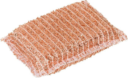 Redecker Copper Sponge, Includes 5 Large and 5 Medium Copper Fiber Sponges - Image 4