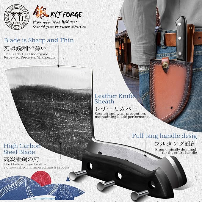XYJ Authentic Since 1986, Outstanding Ancient Forging, 6.7 Inch Full Tang - Image 4