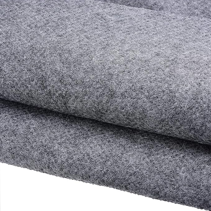 Ultra Strong Anti-Slip Thin Rug Felt Pad, Non Slip Grip Pads, Keep Your Rugs in Place (6 x 9 Feet)- Gray