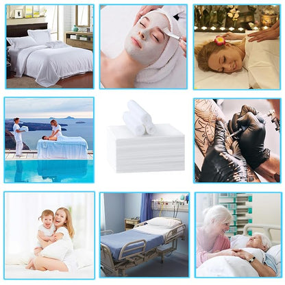 Disposable Bed Sheets for Massage Table 100 Pcs 31" x 71" Waterproof Massage - Image 3