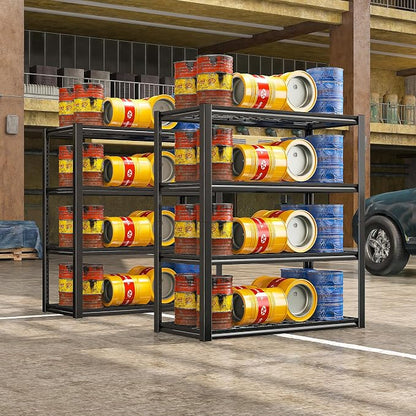 REIBII 40" W Garage Shelving 2240 LBS Storage Shelves Adjustable Metal Shelving - Image 8