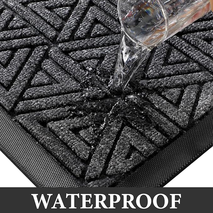 Yimobra Extra Large Door Mat 60x32, All-Weather Waterproof Non-Slip Welcome - Image 8