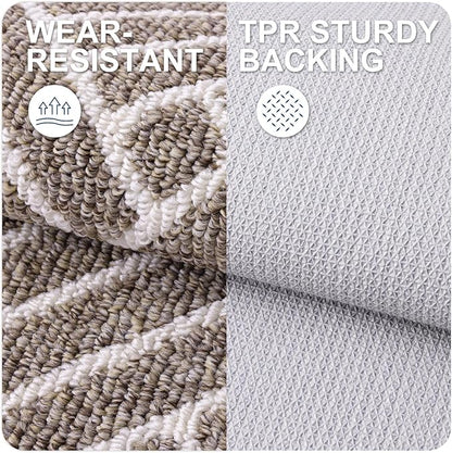 OLANLY Runner Indoor Door Mat, 70x23 Inch, Dirt Resistant and Absorbent - Image 3