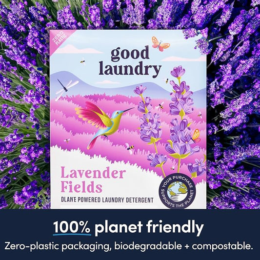 Good Laundry Lavender Detergent Sheets, & Dryer Sheet Bundle - Image 2
