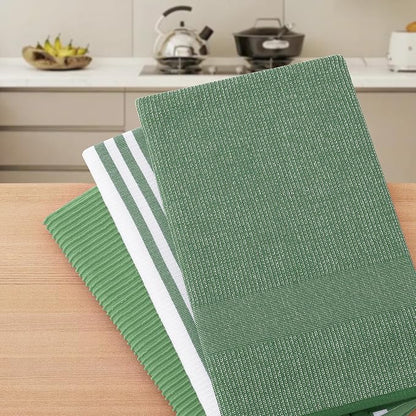 Homaxy Premium Kitchen Towels, Large Cotton 380 GSM Kitchen Hand Towels - Image 7
