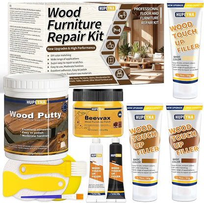 Wood Repair Kit, Wood Furniture Repair Kit, Wood Filler, Wood Putty and by HUPEYNA