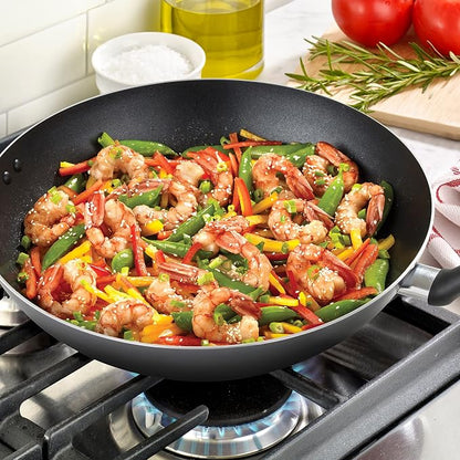 T-Fal Specialty Nonstick Woks & Stir-Fry Pan 14 Inch Oven Broiler Safe 350F - Image 7