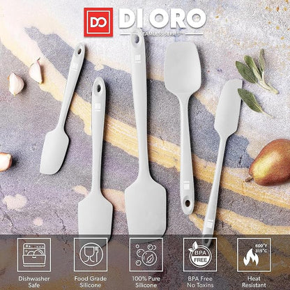 DI ORO Silicone Spatula Set - Image 3