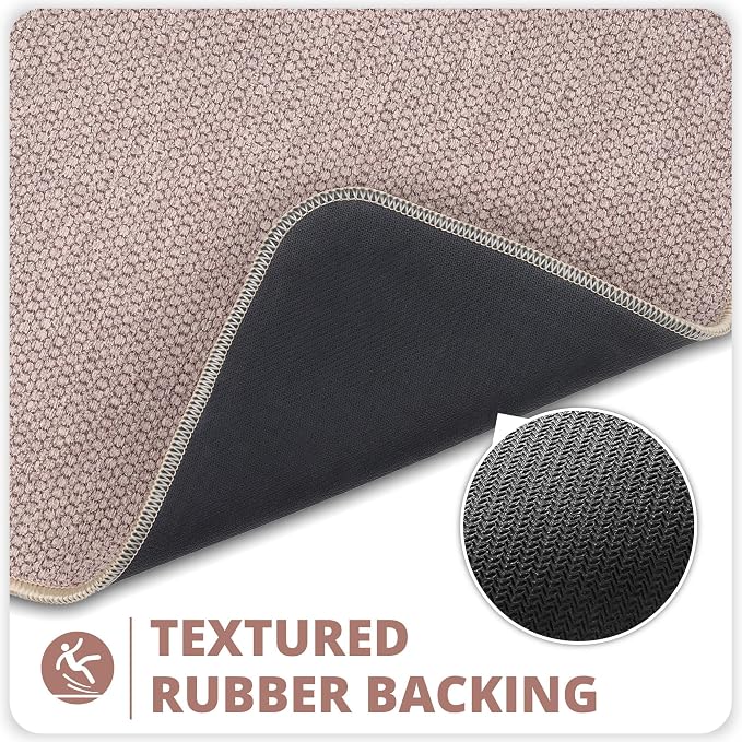 Bath Mat, Ultra Thin Bathroom Runner Rugs, Large Bath Mats - Image 4