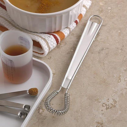 Fox Run 8-Inch Flat Coil Whisk, 8.25 x 1.5 x 1.25 - Image 2
