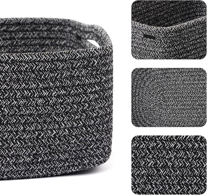 MiniArk Small Storage Baskets for Organizing | Closet Organizer Bins | Shelf - Image 2