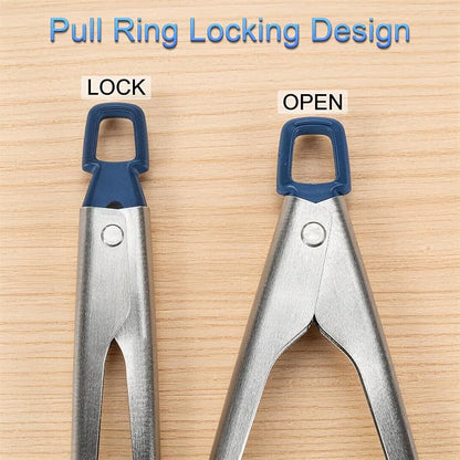 Kitchen Tongs, Food Grade Stainless Steel Cooking Tongs, Heat Resistant - Image 4