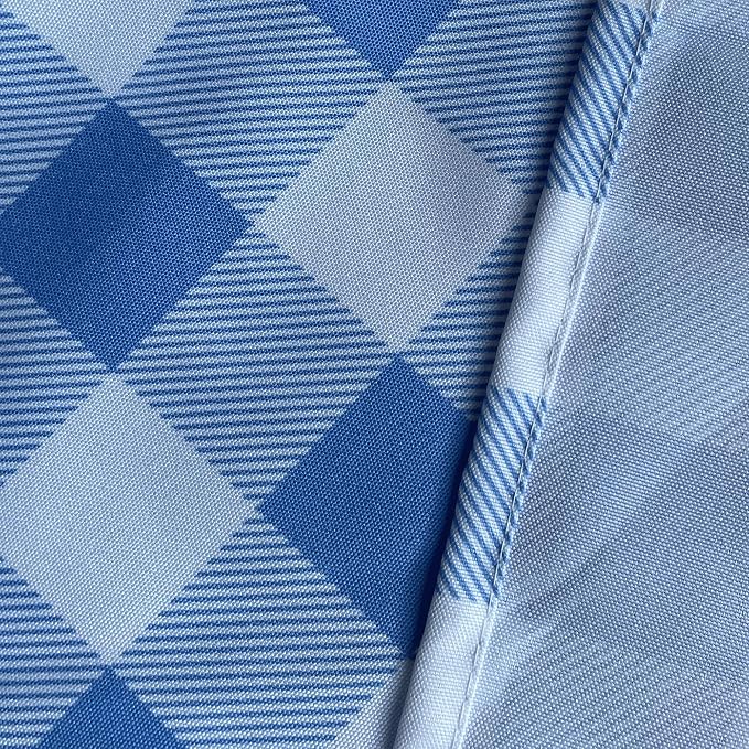 Waterproof Checkered Tablecloth Fabric - Image 8