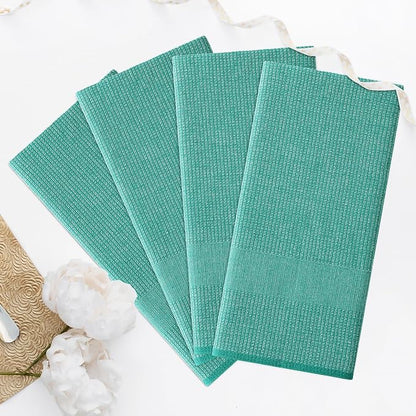 Homaxy Premium Kitchen Towels, Large Cotton Kitchen Hand Towels, Flat and Terry - Image 7