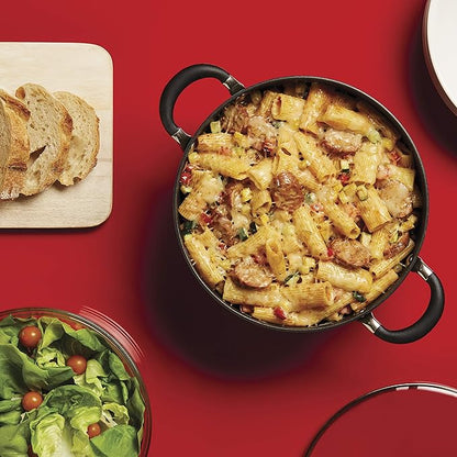 Circulon Symmetry Hard-Anodized Nonstick Induction Casserole Pan - Image 2