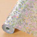 INNOLITES Non-Slip Shelf Liner – Cabinet & Drawer Liner Non-Adhesive – Waterproof Oil-Proof – Durable EVA with Floral for Kitchen Cabinets Refrigerator – BPA-Free, Easy to Cut 11.8" x 118"