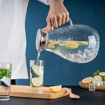 Glass Pitcher with Lid, 3000ml - Image 5
