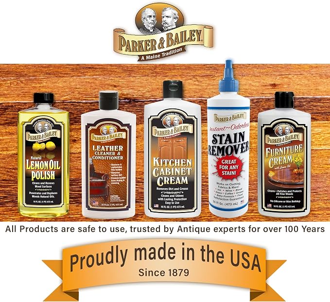 Parker and Bailey Kitchen Cabinet Cream-Wood Cleaner-Grease Remover 16 oz - Image 8