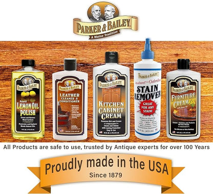 Parker and Bailey Kitchen Cabinet Cream-Wood Cleaner-Grease Remover 16 oz - Image 8