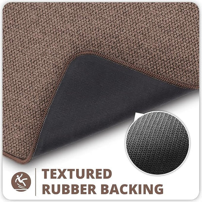 Bath Mat, Ultra Thin Bathroom Rugs, Rubber Bath Mats - Image 4