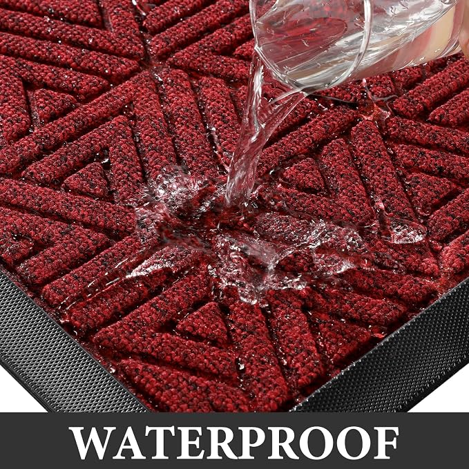 Yimobra Large Door Mat 47x24, All-Weather Waterproof Non-Slip Welcome Matt - Image 8