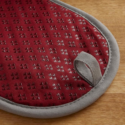 KitchenAid Asteroid Pot Holder 2-Pack Set, Smoked Paprika Red - Image 3