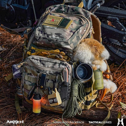 52L Tactical Backpack Military Molle Assault Pack - 3 Day Bugout Survival Rucksack, Hydration Compatible, Black