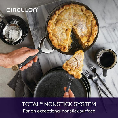 Circulon Symmetry Hard Anodized Nonstick Induction Frying Pan, 8.5-Inch Fry Pan - Image 4