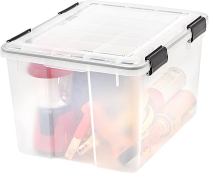 IRIS USA 47 Quart WEATHERPRO Plastic Storage Bins - Image 8