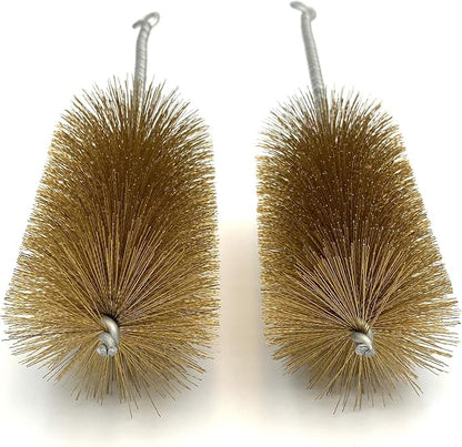 Pipe Cleaning Brush Set with Brass Bristles, 9 Piece Variety Pack - Image 4