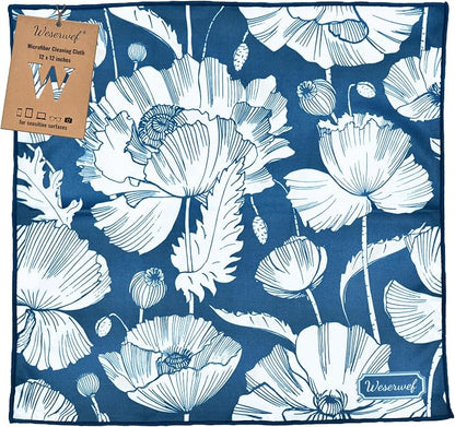 WESERWEF Design Microfiber Glasses Cleaning Cloth – Premium Cleaning Cloth by WESERWEF%C2%AE