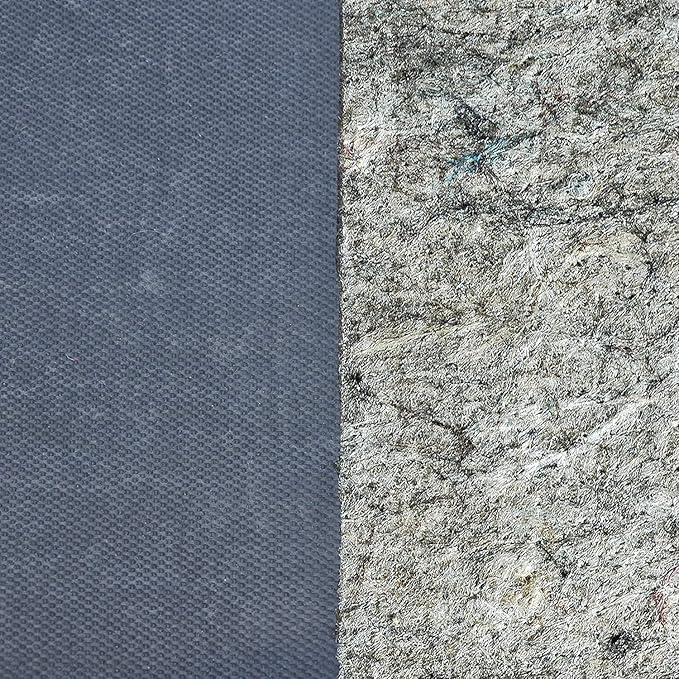 RUGPADUSA - Dual Surface - 2'x4' - 1/4" Thick - Felt + Rubber - Non-Slip Backing Rug Pad - Safe for All Floors