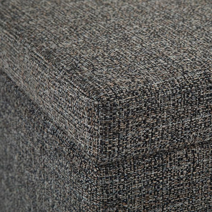 SIMPLIHOME Avalon 48 inch Wide Contemporary Rectangle Storage Ottoman Bench in - Image 7