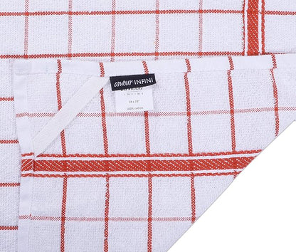 AMOUR INFINI Terry Cotton Kitchen Towels 4-Pack - Image 6