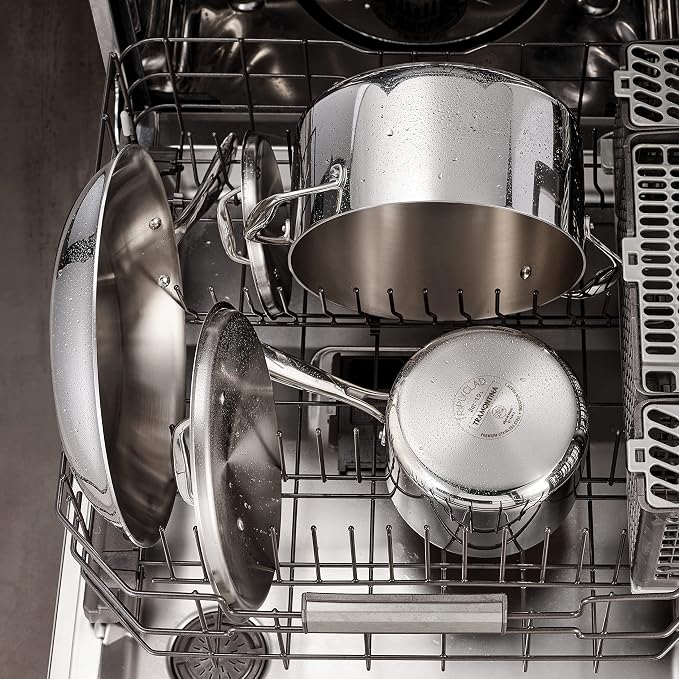 Tramontina Signature Tri-Ply Clad Stainless Steel 2-Quart Sauce Pan - Image 7