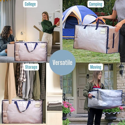VENO 4 Pack Moving and Storage Bags, Heavy Duty, Alternative to Moving Boxes - Image 7