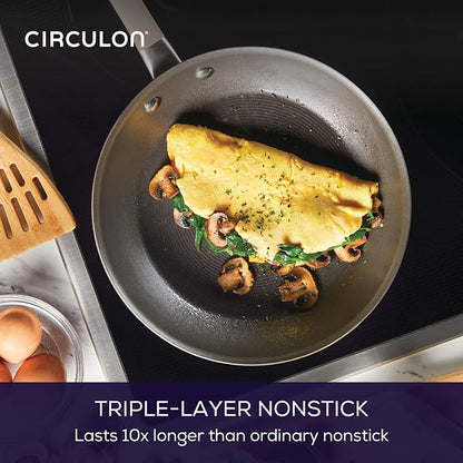 Circulon Premier Professional Hard Anodized Nonstick Cookware Induction Pots - Image 7