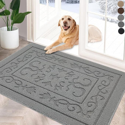 FONEYI Indoor Door Mat 24" x 36", Dirt Trapper Door Mats Non-Slip Entryway Rugs by FONEYI