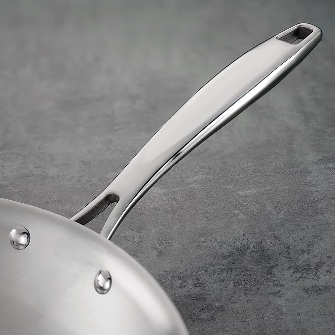 Tramontina Signature Tri-Ply Clad Stainless Steel 10-Inch Frying Pan, - Image 4
