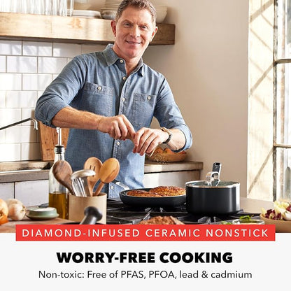 GreenPan x Bobby Flay 2.5QT Nonstick Saucepan - Image 2