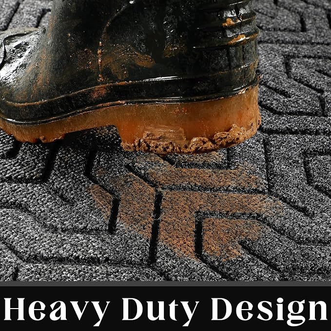 Yimobra Large Door Mat Outside Entrance 47x24, Waterproof Heavy Duty Outdoor - Image 3
