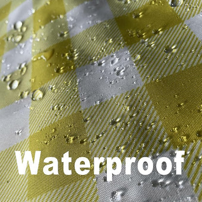 Waterproof Plaid Tablecloth Fabric - Image 2
