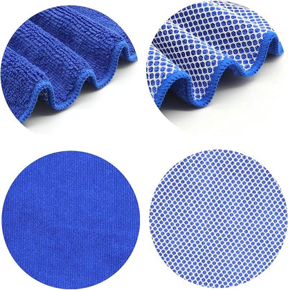 Microfiber Dish Cloths Fast Drying Kitchen Cleaning Cloth Dish Rags Dust Cloths - Image 6